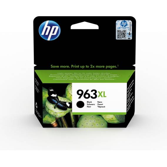Obrázok pre HP 963XL Černá originální inkoustová kazeta s vysokou výtěžností