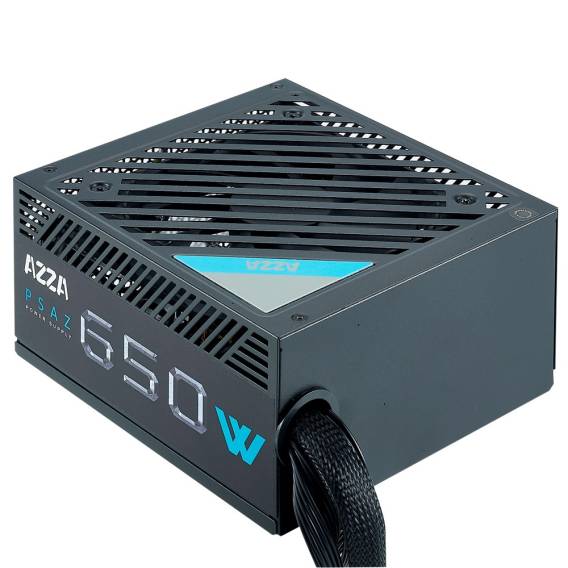 Obrázok pre AZZA Netzteil 650W PSAZ 120mm black (80+ Bronze) retail