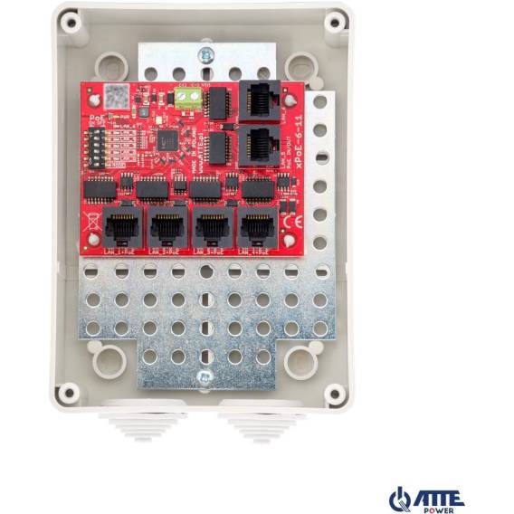 Obrázok pre SWITCH 6-PORTOWY POE ATTE xPoE-6-11-S3