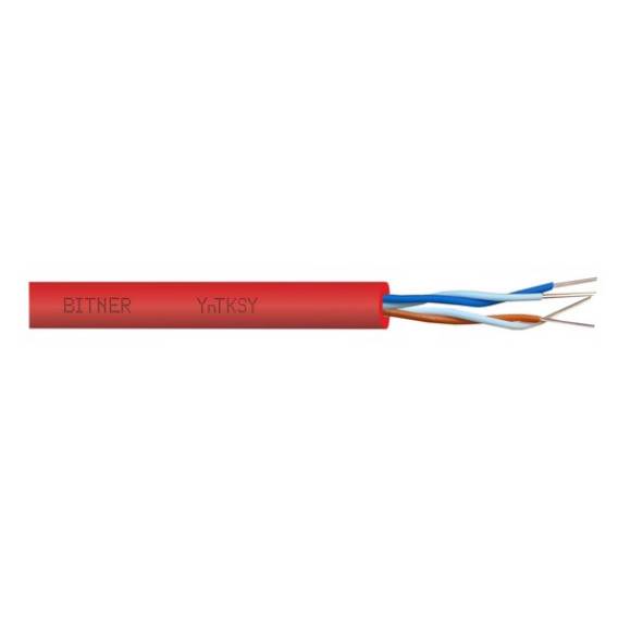 Obrázok pre FIRE ALARM CABLE BITNER YnTKSY 2x2x0,8 - 100m