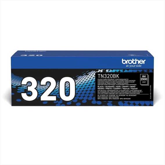 Obrázok pre Brother TN-320BK tonerová náplň 1 kusů Originální Černá