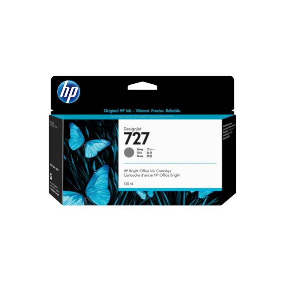 Obrázok pre HP 727 Šedá inkoustová kazeta DesignJet, 130 ml