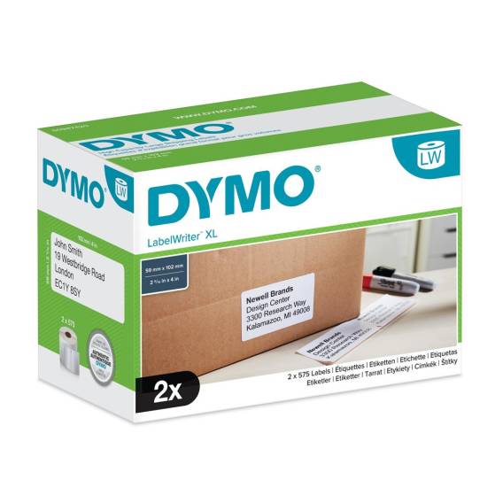 Obrázok pre DYMO LW - High Capacity Shipping Labels - 102 x 59 mm - S0947420 Bílá Samolepicí štítek