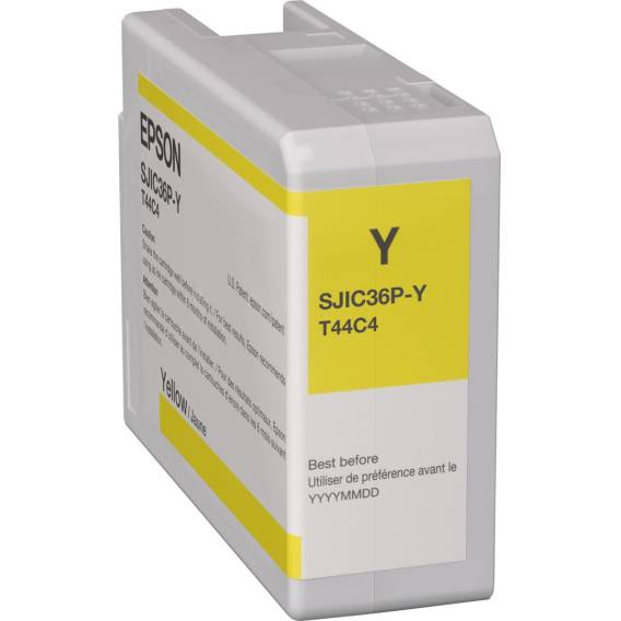 Obrázok pre Epson SJIC36P(Y): Ink cartridge for ColorWorks C6500/C6000 (Yellow)