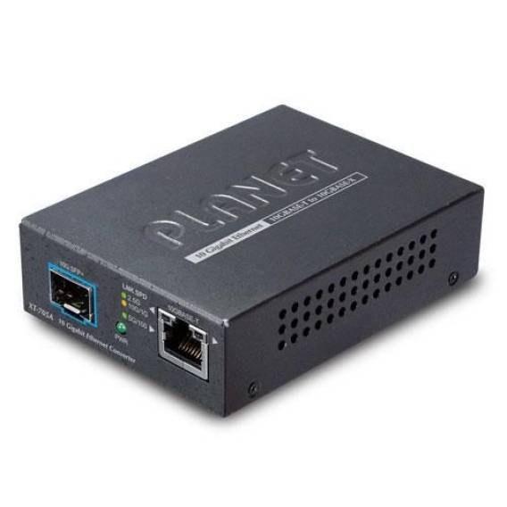 Obrázok pre PLANET XT-705A konvertor síťové kabeláže 10000 Mbit/s Vícevidové, Jednovidové
