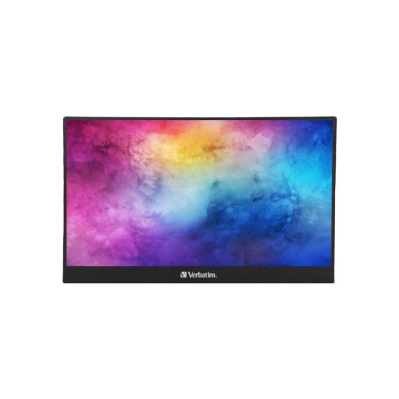 Obrázok pre Verbatim 49590 počítačový monitor 35,6 cm (14") 1920 x 1080 px Full HD LCD Černá