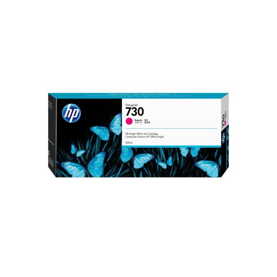 Obrázok pre HP Purpurová inkoustová kazeta 730 DesignJet, 300 ml