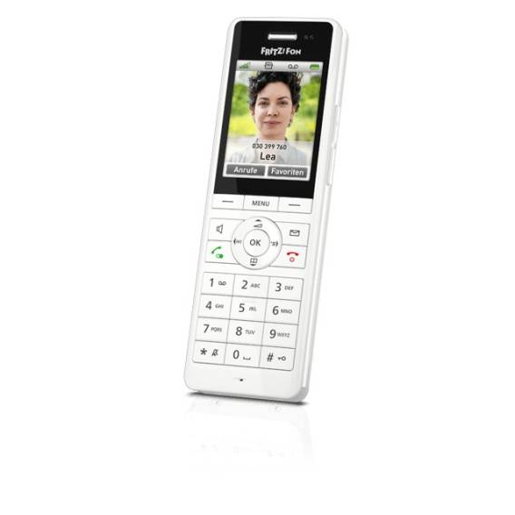 Obrázok pre Fon FRITZ! X6 DECT telefon Identifikace volajícího Bílá