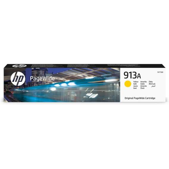 Obrázok pre HP 913A Žlutá originální kazeta PageWide