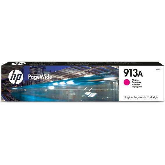 Obrázok pre HP 913A Purpurová originální kazeta PageWide