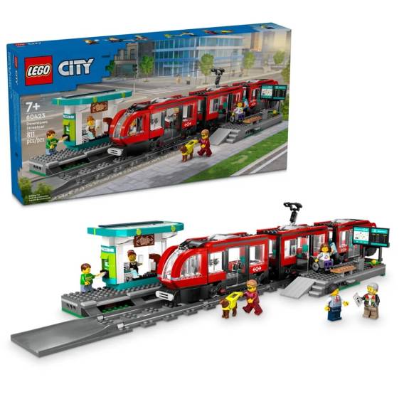 Obrázok pre LEGO CITY 60423 Tramvaj a stanice v centru města