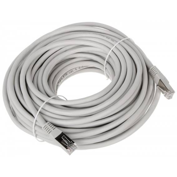 Obrázok pre LANBERG PATCHCORD CAT.6 FTP SÍŤOVÝ KABEL 15M ŠEDÝ