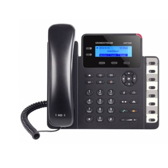 Obrázok pre Grandstream Networks GXP1628 telefon DECT telefon Černá