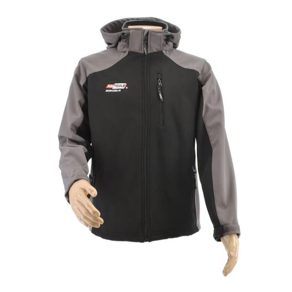 Obrázok pre AWTOOLS KURTKA SOFTSHELL T4/ SZARO-CZARNA/   S