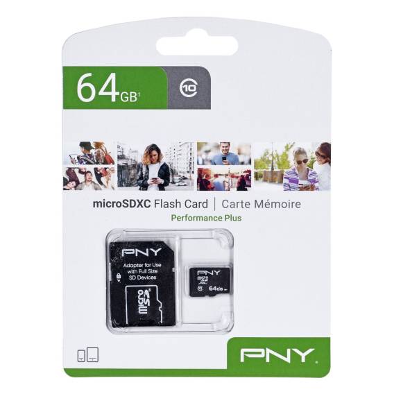 Obrázok pre PNY Performance Plus 64 GB MicroSDXC Třída 10