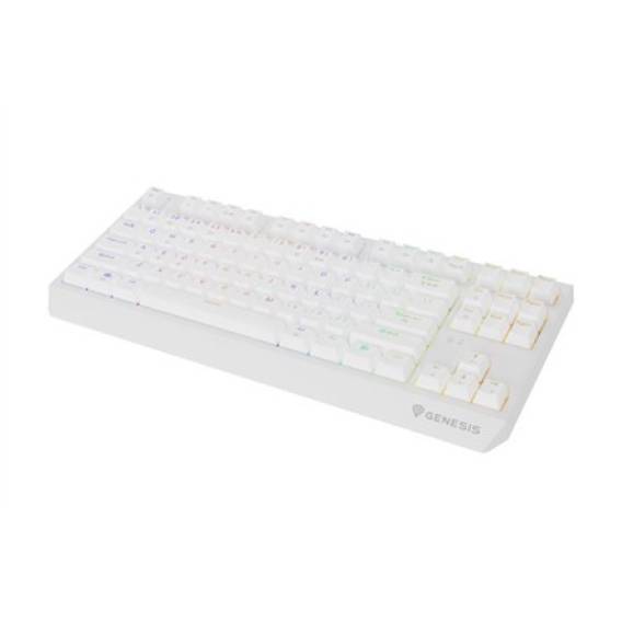 Obrázok pre GENESIS Thor 230 TKL klávesnice Hraní USB + RF Wireless + Bluetooth QWERTY Americká angličtina Bílá