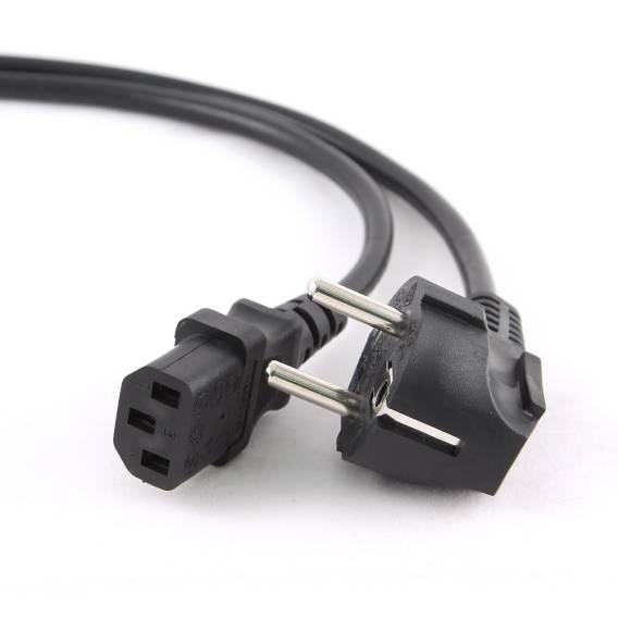Obrázok pre Gembird PC-186-VDE-3M power cord with VDE approval 3 meter Černá
