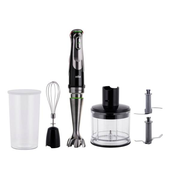 Obrázok pre Braun MultiQuick 9 MQ 9135XI 0,6 l Ponorný mixér 1200 W Černá, Nerezová ocel