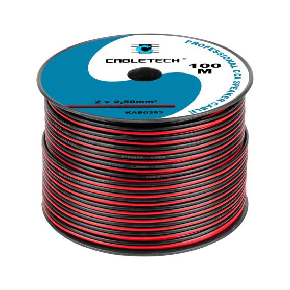 Obrázok pre CCA Speaker Cable 2.5mm black-red