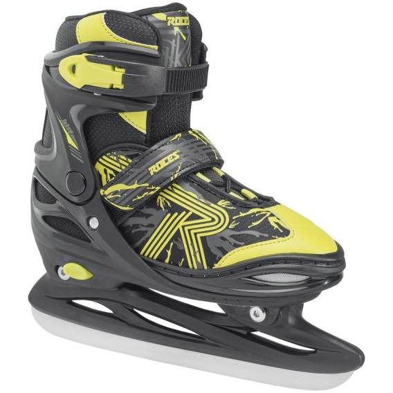 Obrázok pre Łyżwy Roces Jokey Ice 3.0 Boy czarno-limonkowe 450707 02 30-33