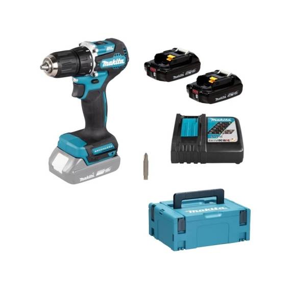 Obrázok pre Makita DDF487RAJ AKU/rázový šroubovák 1700 ot/min Černá, Zelená