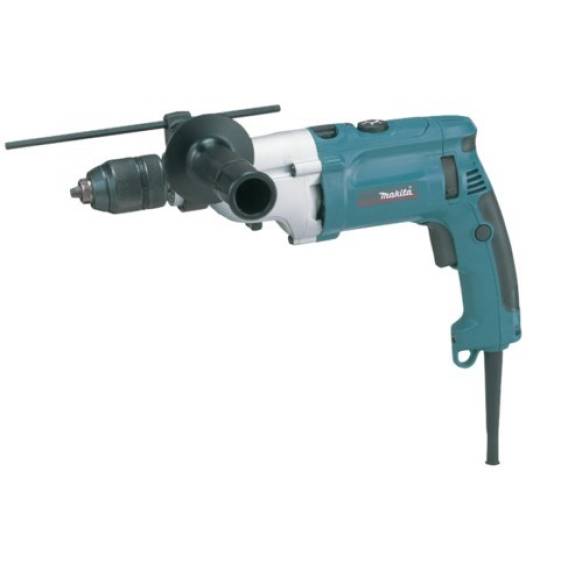 Obrázok pre Makita HP2071J vrtačka 2900 ot/min Rychloupínací 2,5 kg Černá, Modrá, Stříbrná