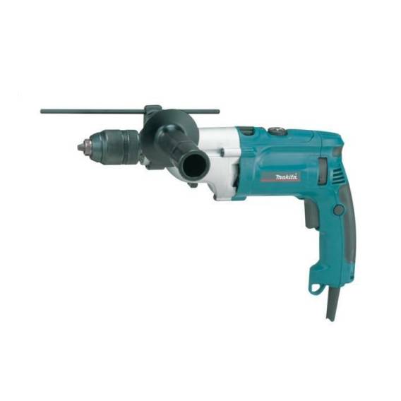 Obrázok pre Makita HP2071J vrtačka 2900 ot/min Rychloupínací 2,5 kg Černá, Modrá, Stříbrná