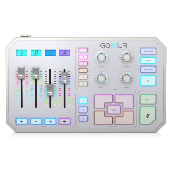 Obrázok pre TC Helicon GO XLR-WH - USB audio mixér a rozhraní, bílý