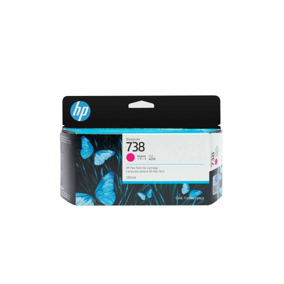 Obrázok pre HP 130ml purpurová inkoustová kazeta 738 DesignJet
