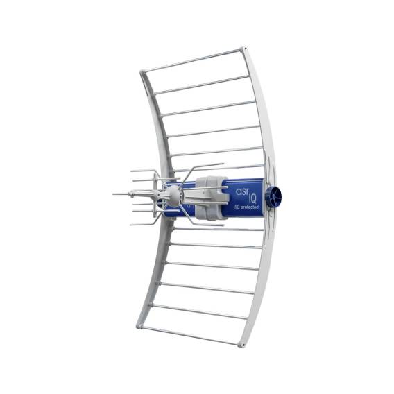 Obrázok pre TV DVB-T/T2 antenna ASR IQ 5G 700 PROTECTED 2023 with power supply ZZA-7 Telkom Telmor
