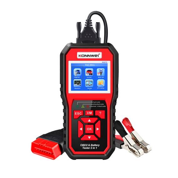 Obrázok pre Diagnostic Meter, OBD2 Scanner, Konnwei KW870 Battery Tester