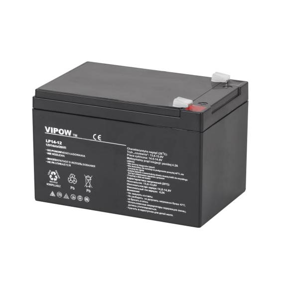 Obrázok pre VIPOW 12V 14Ah gel battery