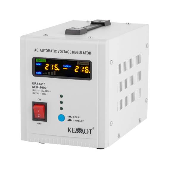 Obrázok pre Automatic voltage stabilizer KEMOT SER-2000