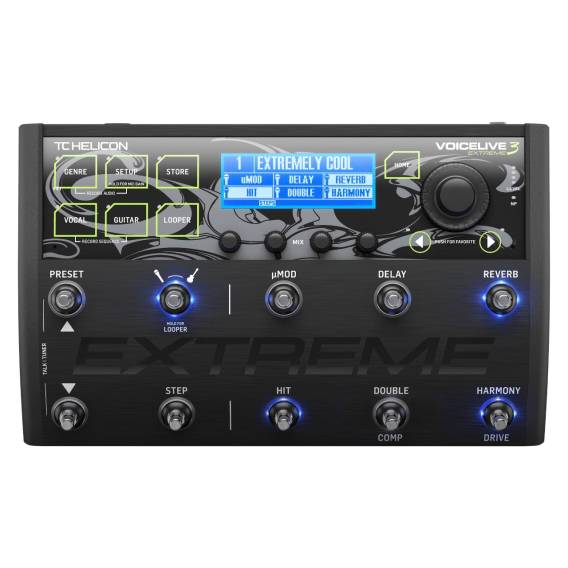 Obrázok pre TC-Helicon Voice Live 3 extreme - kytarově-vokální multiefekt