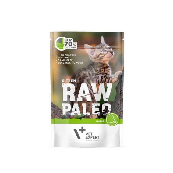 Obrázok pre VETEXPERT Raw Paleo Kitten Cat Venison - mokré krmivo pro koťata - 100 g