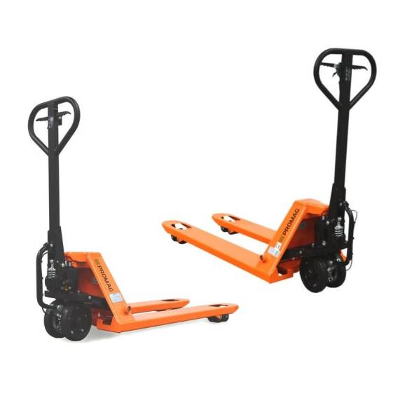 Obrázok pre WÓZEK PALETOWY PROMAG PR2500/1150 P/PT Z MECHANIZMEM WSPOMAGAJACYM JAZDĘ DRAGON