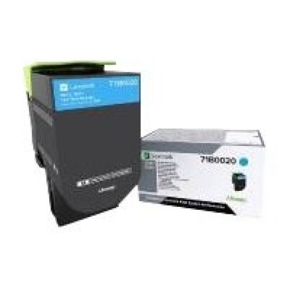 Obrázok pre Lexmark 71B20M0 tonerová náplň 1 kusů Originální Purpurová