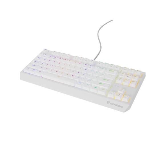 Obrázok pre GENESIS Thor 230 TKL klávesnice Hraní USB + RF Wireless + Bluetooth QWERTY Bílá