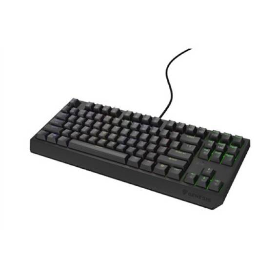 Obrázok pre GENESIS Thor 230 TKL klávesnice Hraní USB QWERTY Americká angličtina Černá