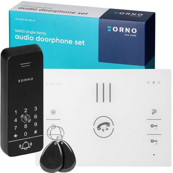Obrázok pre Intercom set ORNO OR-DOM-BA-933/W
