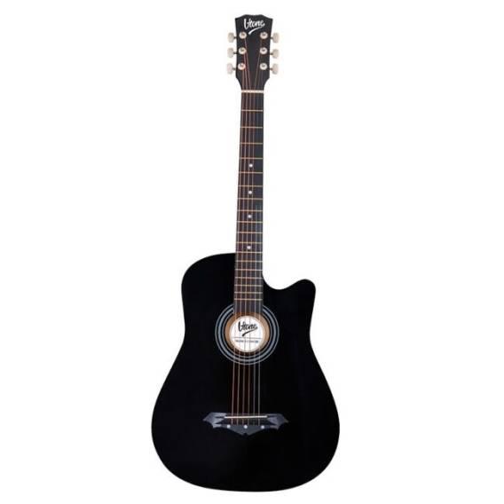 Obrázok pre V-TONE AG ONE BK 4/4 Acoustic Guitar Black