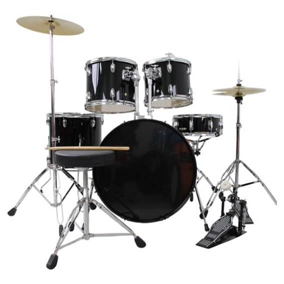 Obrázok pre V-TONE VD KIT PRO black acoustic drums set