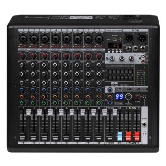 Obrázok pre DNA HLC 8 MK2 Analog Sound Mixer 8 Channels U
