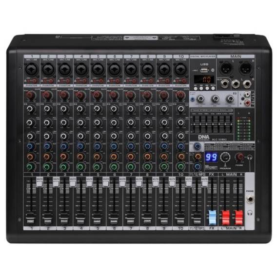 Obrázok pre DNA HLC 10 MK2 Analog Sound Mixer 10 Channels