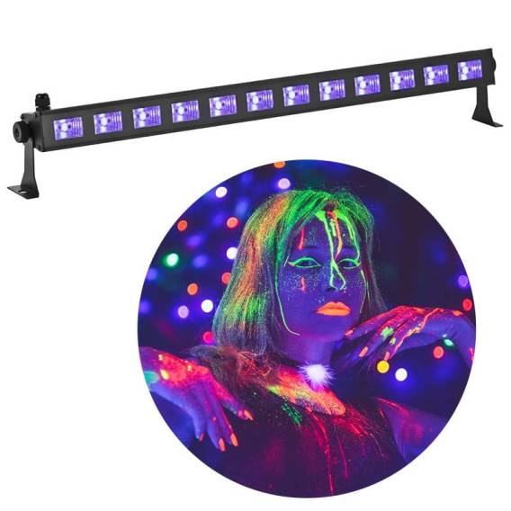 Obrázok pre LIGHT4ME LED BAR UV 12 + WHITE strip LED bar 12