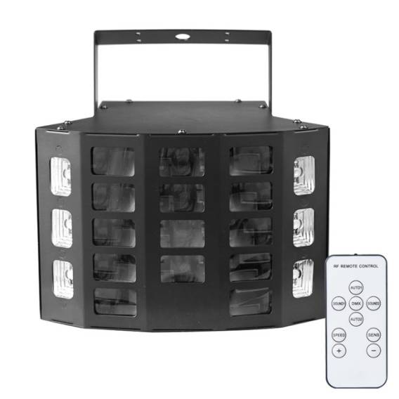 Obrázok pre LIGHT4ME TURBO DERBY 3IN1 LED multi-effect light