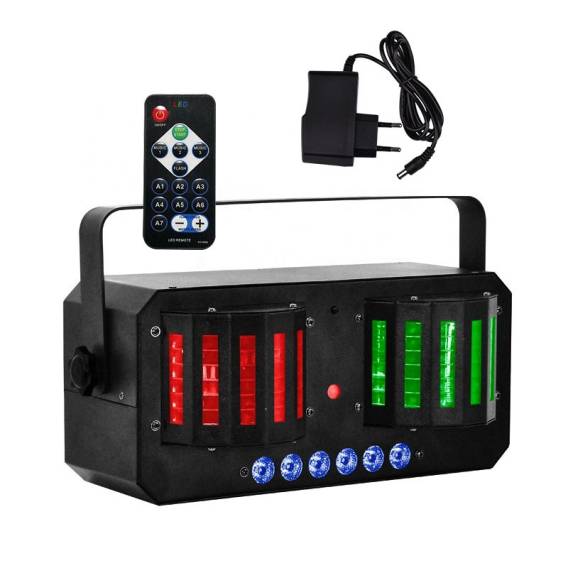 Obrázok pre LIGHT4ME DERBY MIX STROBO LASER disco multi-effect L