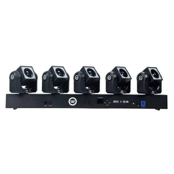 Obrázok pre LIGHT4ME BROS 5 BEAM LED effect 5 moving heads