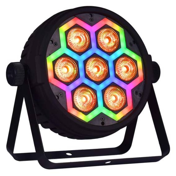 Obrázok pre LIGHT4ME FRAME PAR 7x12 LED RGBW Spotlight Effect