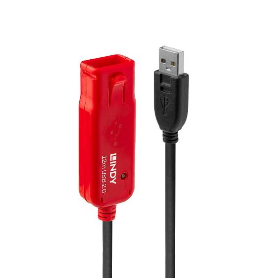 Obrázok pre Lindy 42782 USB kabel USB 2.0 12 m USB A Černá